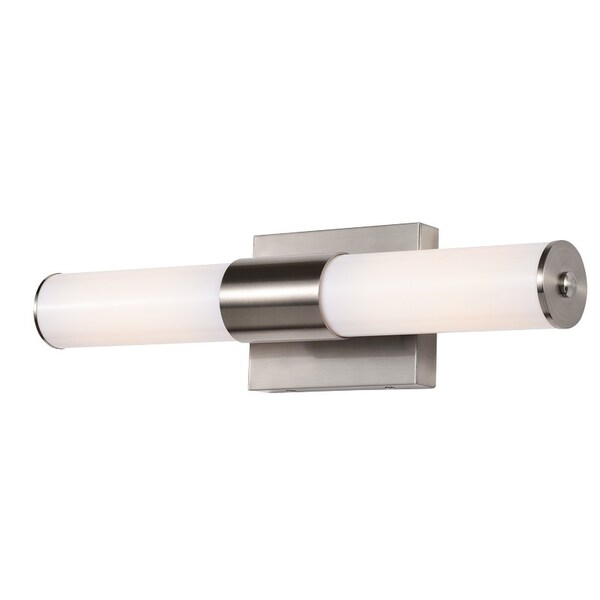 Sunpark Integrated LED Vanity Light Fixture, Tunable Color Temperature, Energy Star, Satin Nickel Finish FL5524D-C-MCT-62 - main